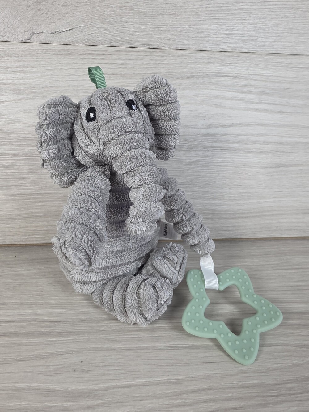 Blissful Diary Plush Elephant Baby Plush w Star Teether SU24